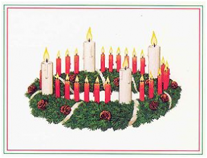 adventi koszoru elso