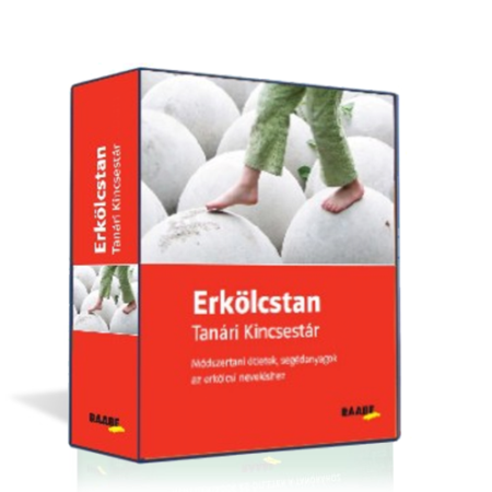 Erkölcstan Tanári Kincsestár kiadványkép a termék mappájával