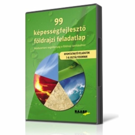 99 képességfejlesztő földrajzi feladatlap termékkép