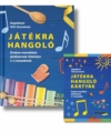 A játékra hangoló könyv és kártyacsomag egy képen