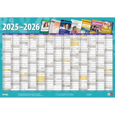 Illusztráció a Plakátnaptár 2025-2026 termékhez