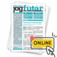 A képen a Bölcsődei Jogfutár első számának borítója látszik, egy "online" felirattal