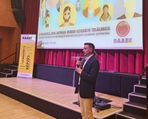 Guld Ádám a Raabe Tanévnyitó Konferencián