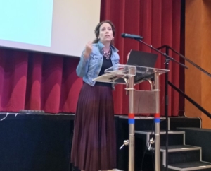 Korzenszky Klára a Raabe Tanévnyitó Konferencián