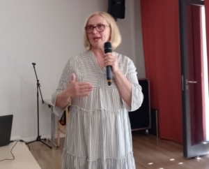Sebestyén Bianka a Raabe Tanévnyitó Konferencián