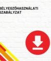Bélyegzőhasználati szabályzat