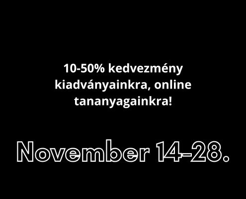 Black Friday ajánlatok pedagógusoknak, kisgyermeknevelőknek - akár 50% kedvezmény Black Friday ajánlatok pedagógusoknak, kisgyermeknevelőknek - akár 50% kedvezmény