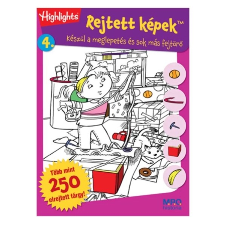 Rejtett képek 4. Készül a meglepetés és sok más fejtörő