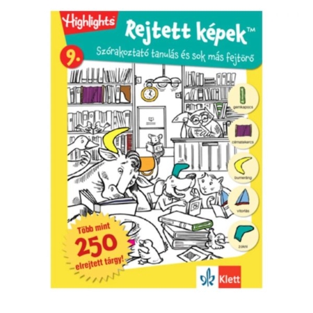 Rejtett képek 9. - Szórakoztató tanulás és sok más fejtörő