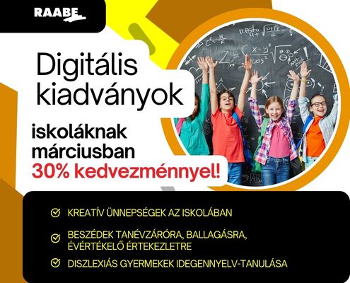 Digitális kiadványok iskoláknak Digitális kiadványok iskoláknak - a képen általános iskolás gyerekek feltartott kézzel, mosolyogva állnak egy matematika képletekkel teleírt tábla előtt. Az iskolák digitális kiadványaira most 30% kedvezményt adunk