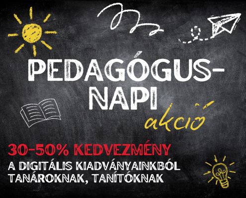 Pedagógusnapi akció tanároknak, tanítóknak 30-50% kedvezménnyel