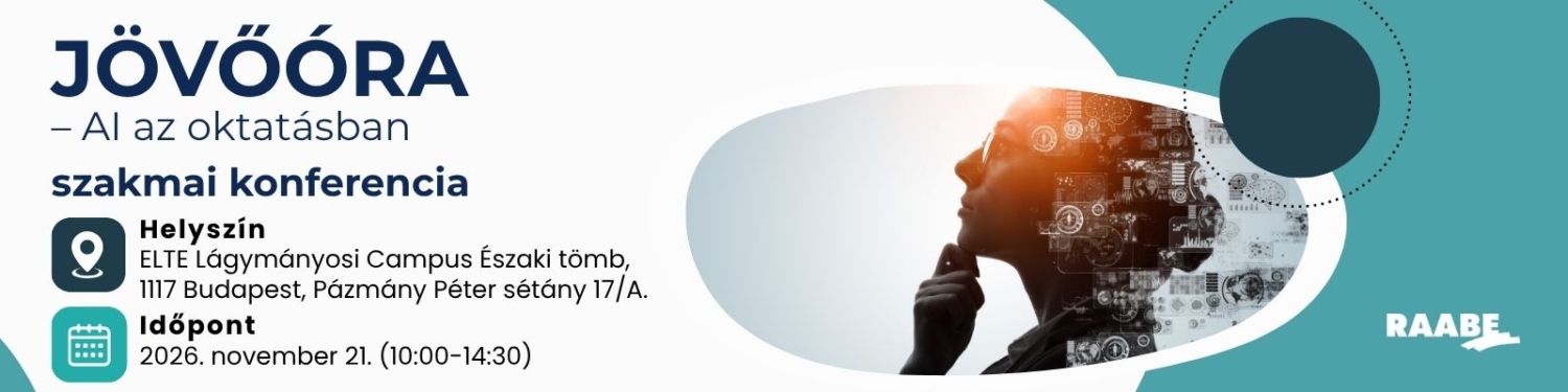 Jövőóra - AI az oktatásban szakmai konferencia novemberben