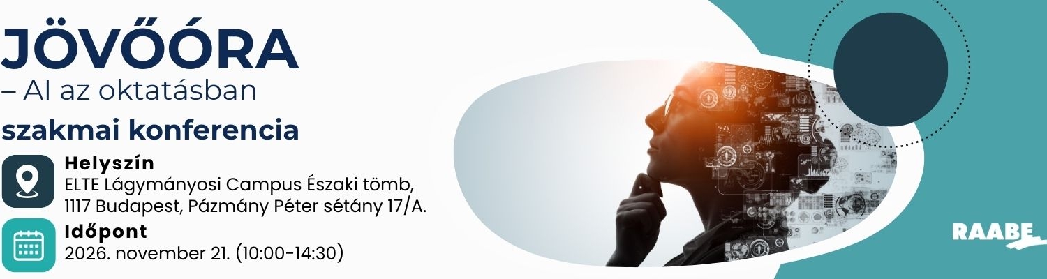 Jövőóra - AI az oktatásban Jövőóra - AI az oktatásban szakmai konferencia novemberben