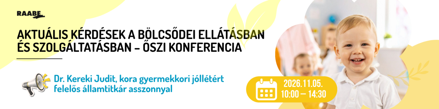 Kereki Judit is részt vesz őszi bölcsődei konferenciánkon