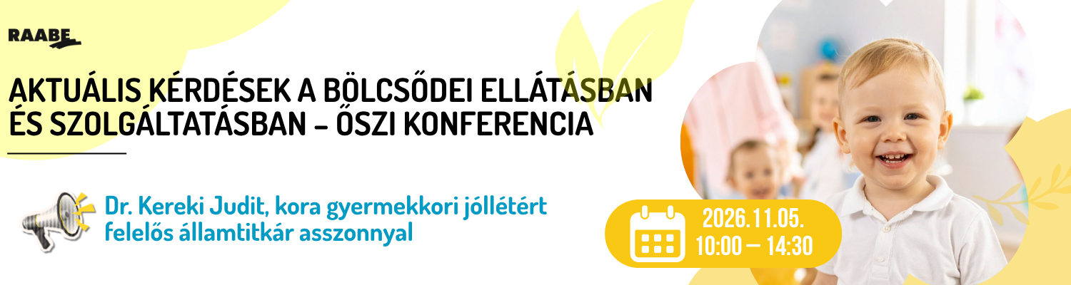 Kereki Judit is részt vesz őszi bölcsődei konferenciánkon