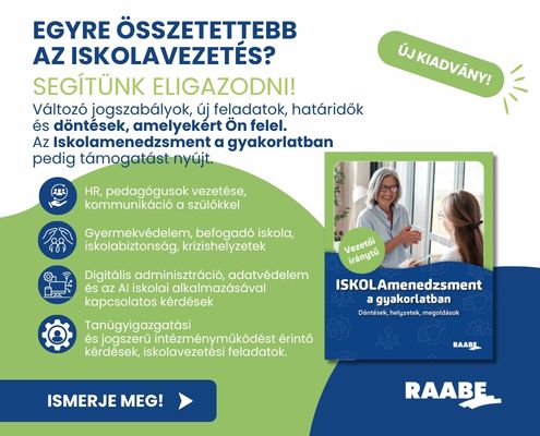 ISKOLAmenedzsment a gyakorlatban - kiemelt ajánlat ISKOLAmenedzsment a gyakorlatban - kiemelt ajánlat