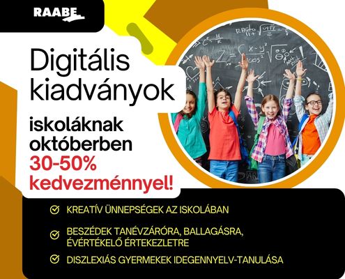 Digitális kiadványok iskoláknak októberben 30-50% kedvezménnyel Digitális kiadványok iskoláknak októberben 30-50% kedvezménnyel