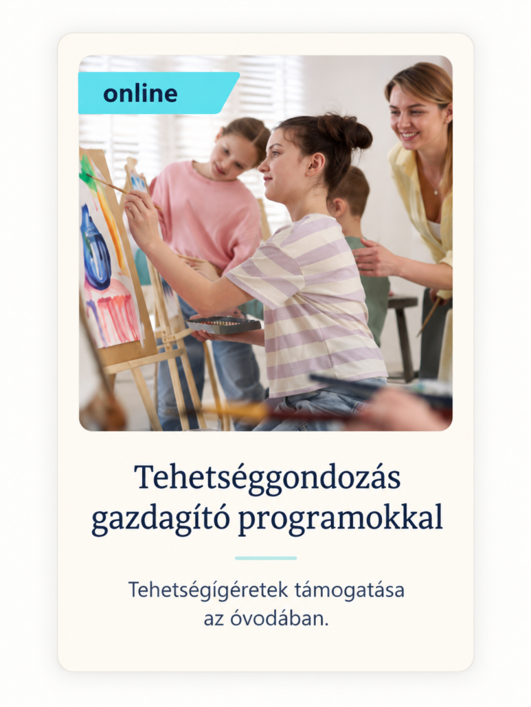 Tehetséggondozás gazdagító programokkal_