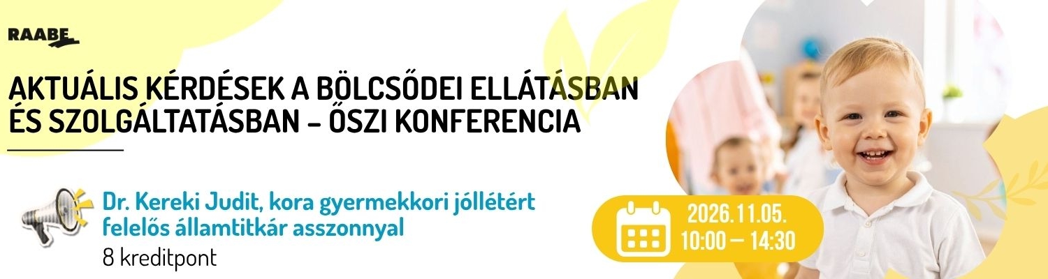Kereki Judit is részt vesz őszi bölcsődei konferenciánkon